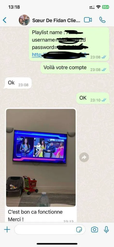 Xenon IPTV capture recommandation client whatsapp 6